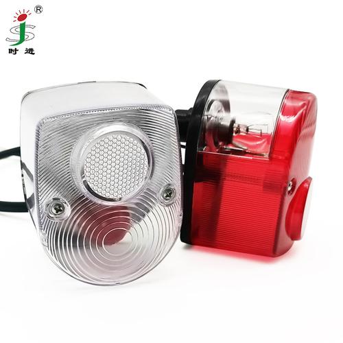 时进UTV电动摩托车三轮车后尾灯 集牌照灯、反光器于一体的白罩工厂批发指南